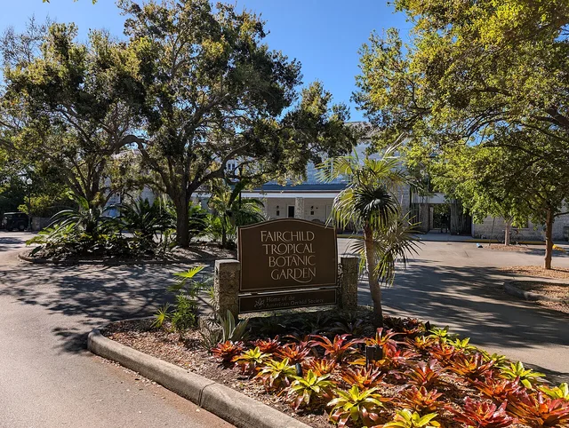 Entrance to Fairchild Tropical Botanic Garden, Miami