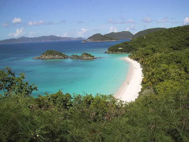 Trunk Bay on St. John, U.S. Virgin Islands