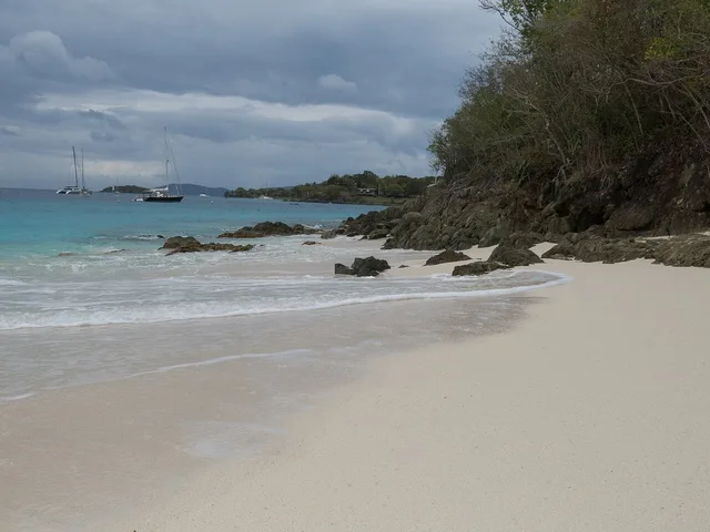Shoreline at Honeymoon Beach, St. John