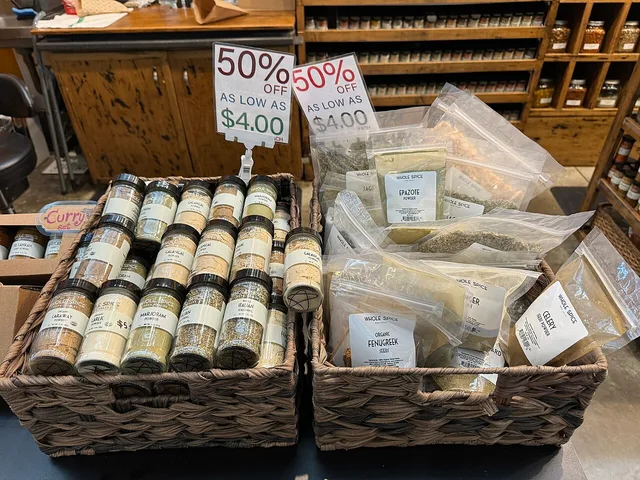 Whole Spice at Oxbow Public Market, photographed in 2024