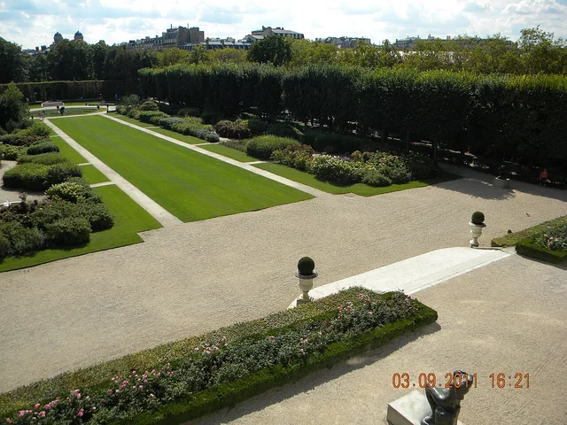 Garden at the Musée Rodin in Paris