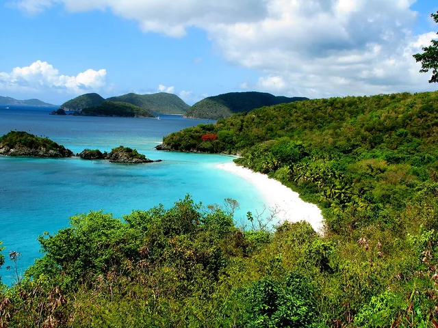 Trunk Bay on St. John, U.S. Virgin Islands